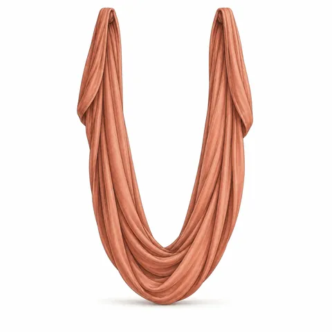 Aerial Yoga Hammock, a yoga prop illustration