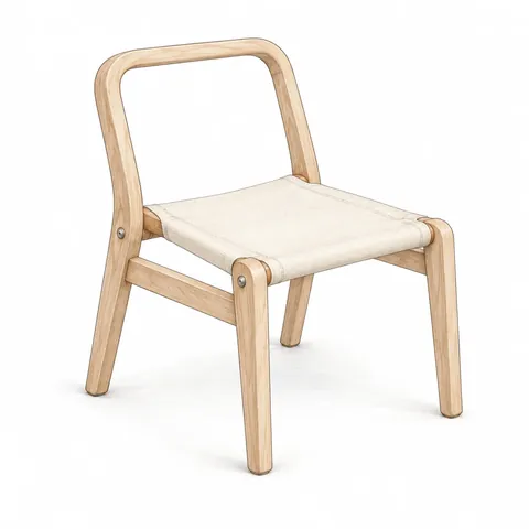 Yoga Chair, a yoga prop illustration