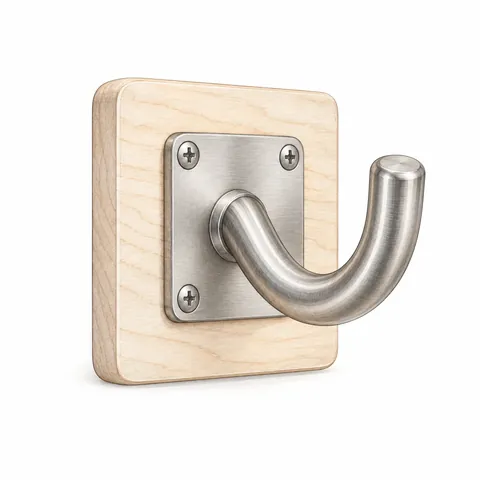 Yoga Wall Anchor and Hook, a yoga prop illustration