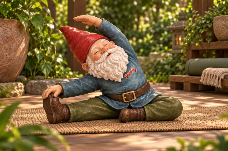 Gentle Full Body yoga sequence with the gnome