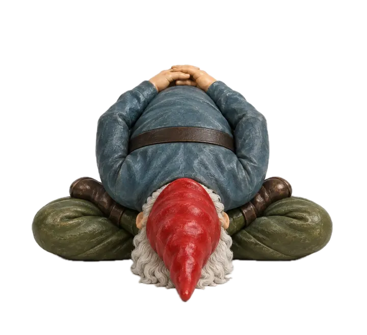 Yoga illustration: Psychic Union Pose — Yogamudrāsana