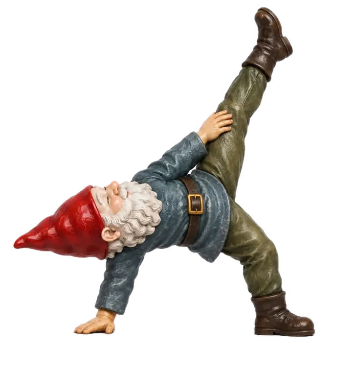 Yoga illustration: One-Legged Wheel — Eka Pāda Ūrdhva Dhanurāsana