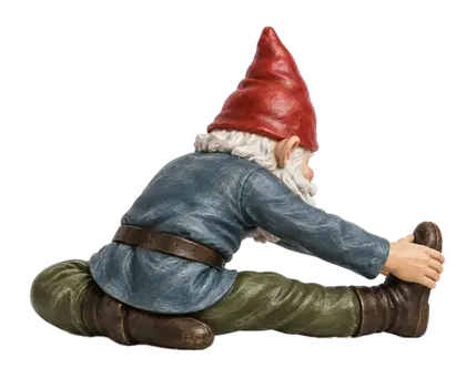 Yoga illustration: Head-to-Knee Pose B — Janu Śīrṣāsana B