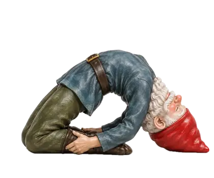 Yoga illustration: Little Thunderbolt — Laghu Vajrāsana
