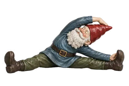 Yoga illustration: Revolved Wide-Angle Pose — Parivṛtta Upaviṣṭha Koṇāsana