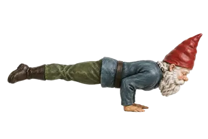 Yoga illustration: Peacock Pose — Mayūrāsana