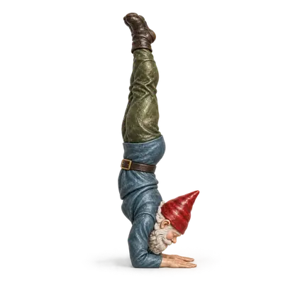 Yoga illustration: Forearm Stand (Feathered Peacock) — Piñcha Mayūrāsana