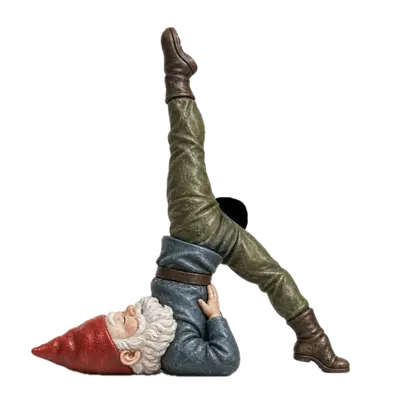 Yoga illustration: One-Legged Shoulderstand — Eka Pāda Sarvāṅgāsana